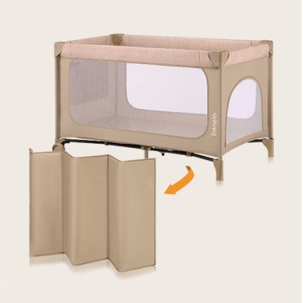Lionelo - Lettino da viaggio JASMIN EASY FOLD Beige Sand