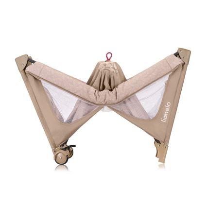 Lionelo - Lettino da viaggio JASMIN EASY FOLD Beige Sand