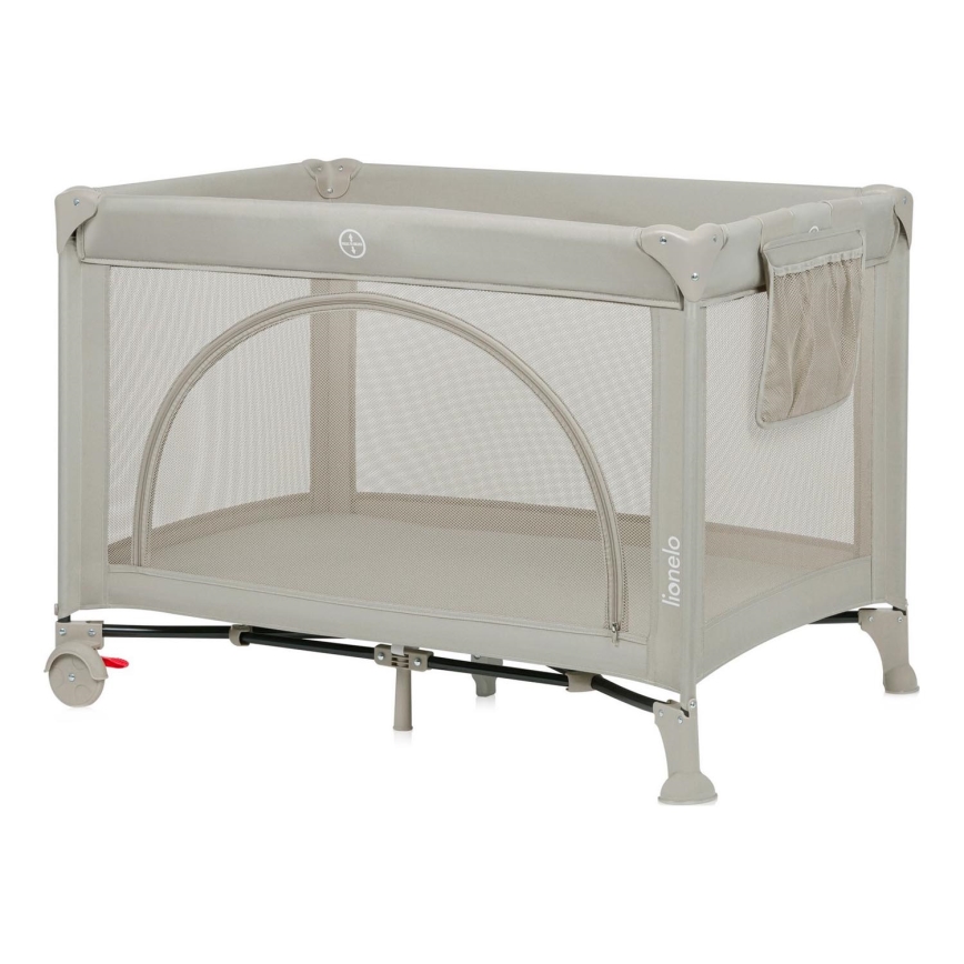 Lionelo - Lettino da viaggio LAURA Beige Sand