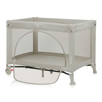 Lionelo - Lettino da viaggio LAURA Beige Sand