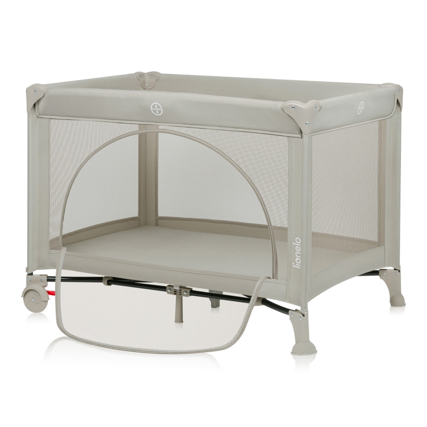Lionelo - Lettino da viaggio LAURA Beige Sand