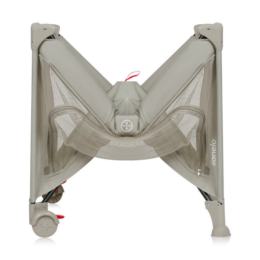 Lionelo - Lettino da viaggio LAURA Beige Sand