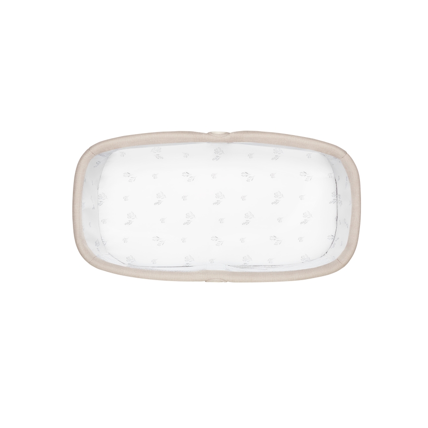 Lionelo - Lettino da viaggio MALIN EVO Beige Naturale