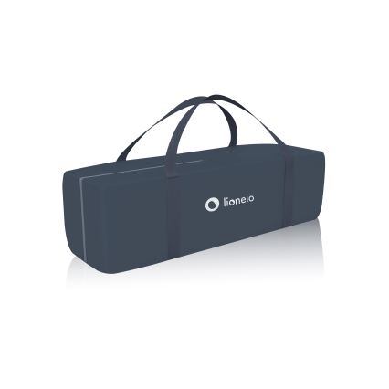 Lionelo - Lettino da viaggio STEFI Blu Grigio
