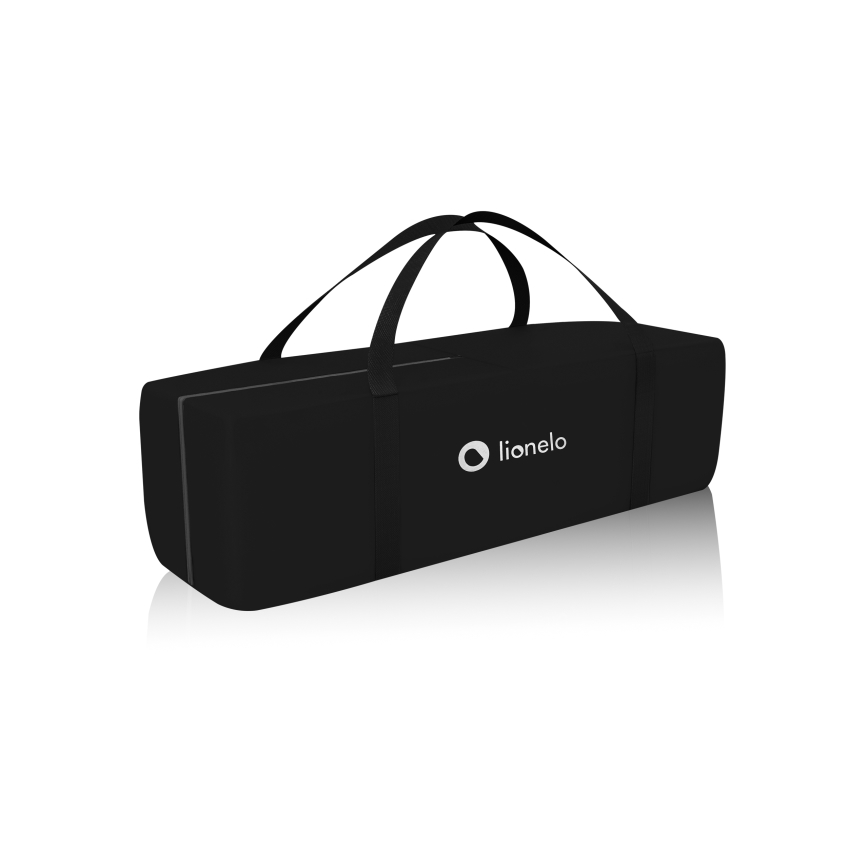 Lionelo - Lettino da viaggio STEFI Carbonio Nero