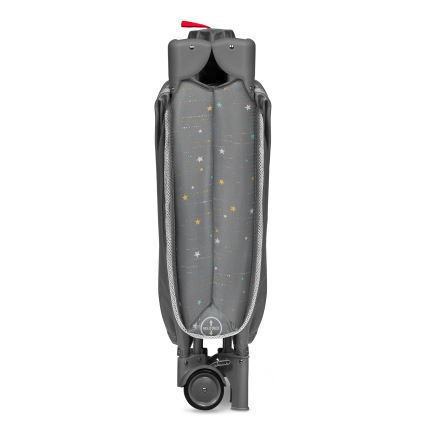 Lionelo - Lettino da viaggio STEFI PLUS Grigio Multicolore