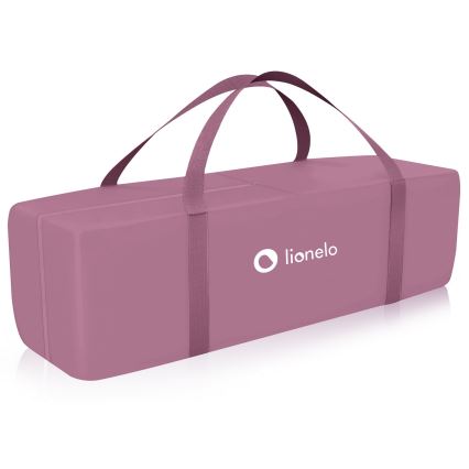 Lionelo - Lettino da viaggio STEFI PLUS Magnolia Rosa