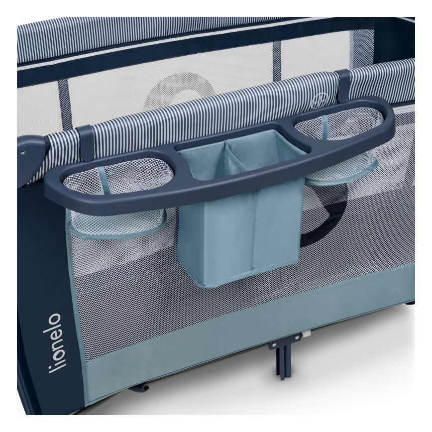 Lionelo - Lettino da viaggio SVEN PLUS blu