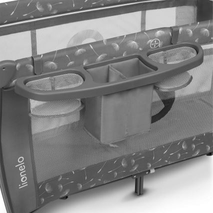 Lionelo - Lettino da viaggio SVEN PLUS grigio