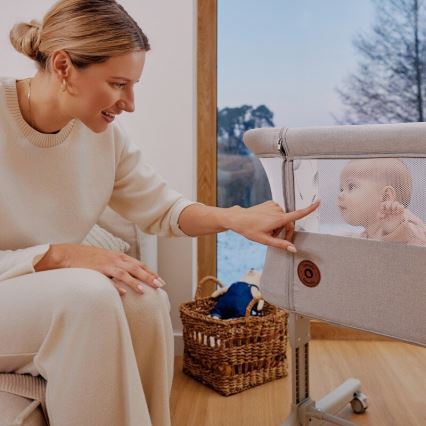 Lionelo - Lettino per bambini 3 in 1 AURORA grigio