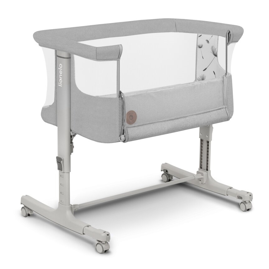 Lionelo - Lettino per bambini 3 in 1 AURORA grigio