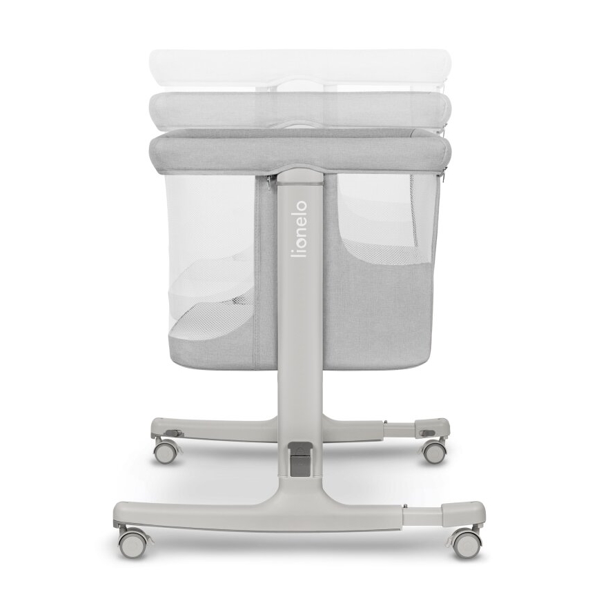 Lionelo - Lettino per bambini 3 in 1 AURORA grigio