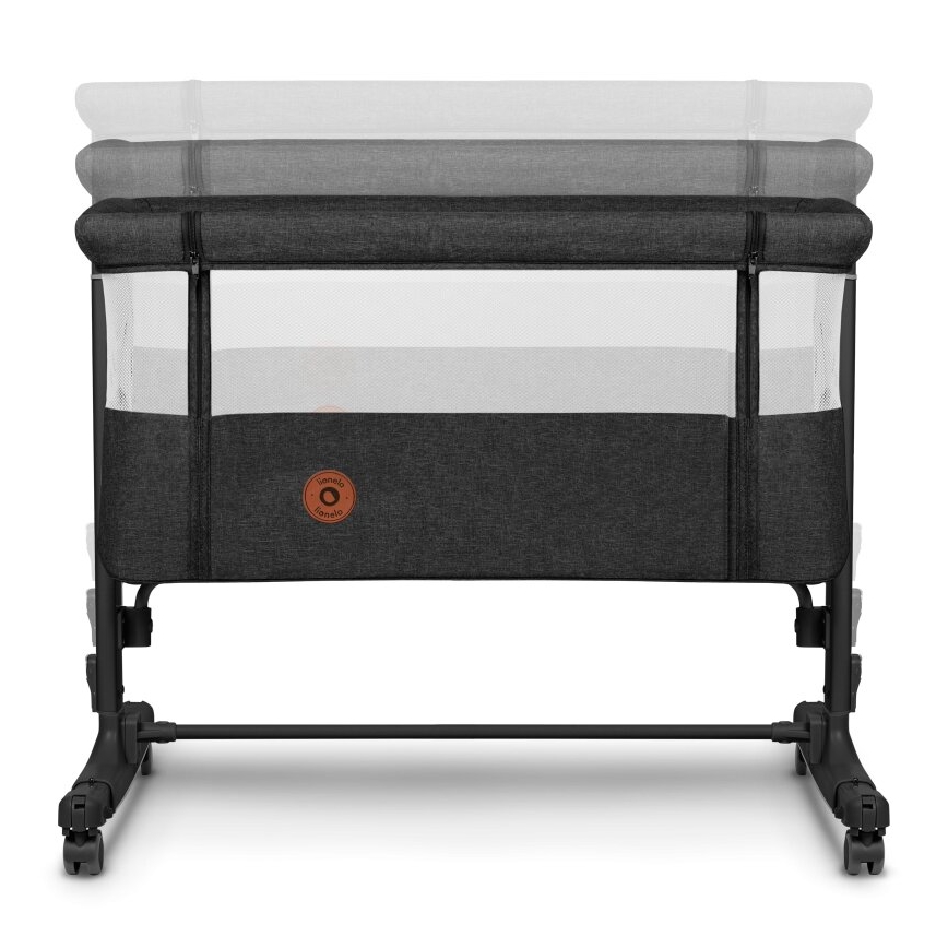 Lionelo - Lettino per bambini 3 in 1 AURORA nero