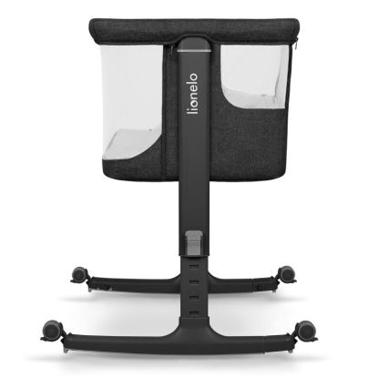 Lionelo - Lettino per bambini 3 in 1 AURORA nero