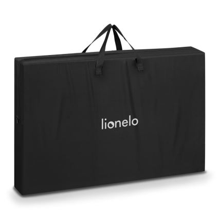 Lionelo - Lettino per bambini 3 in 1 AURORA nero