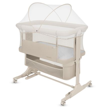 Lionelo - Lettino per bambini 3 in 1 JODIE Beige crema