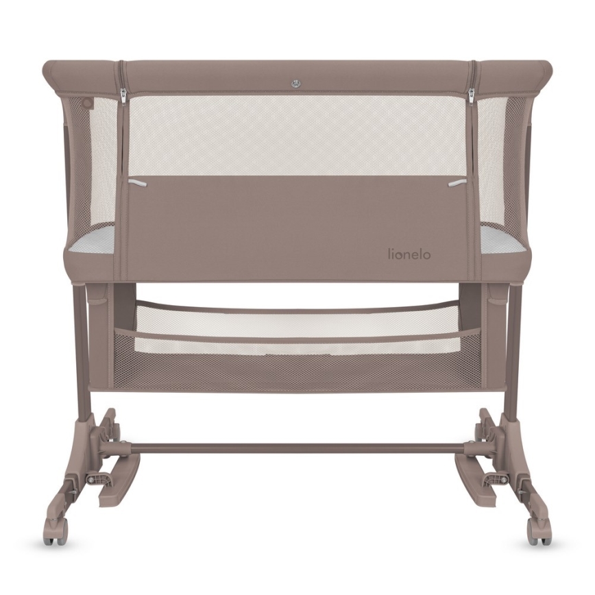 Lionelo - Lettino per bambini 3 in 1 JODIE Beige Taupe