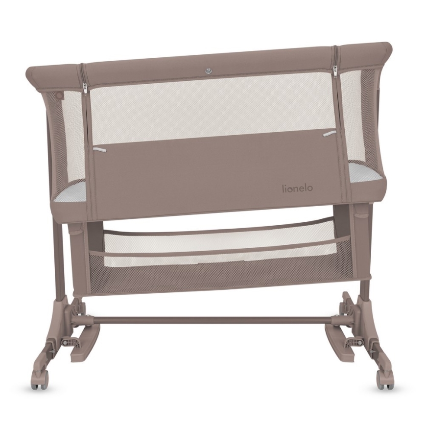 Lionelo - Lettino per bambini 3 in 1 JODIE Beige Taupe
