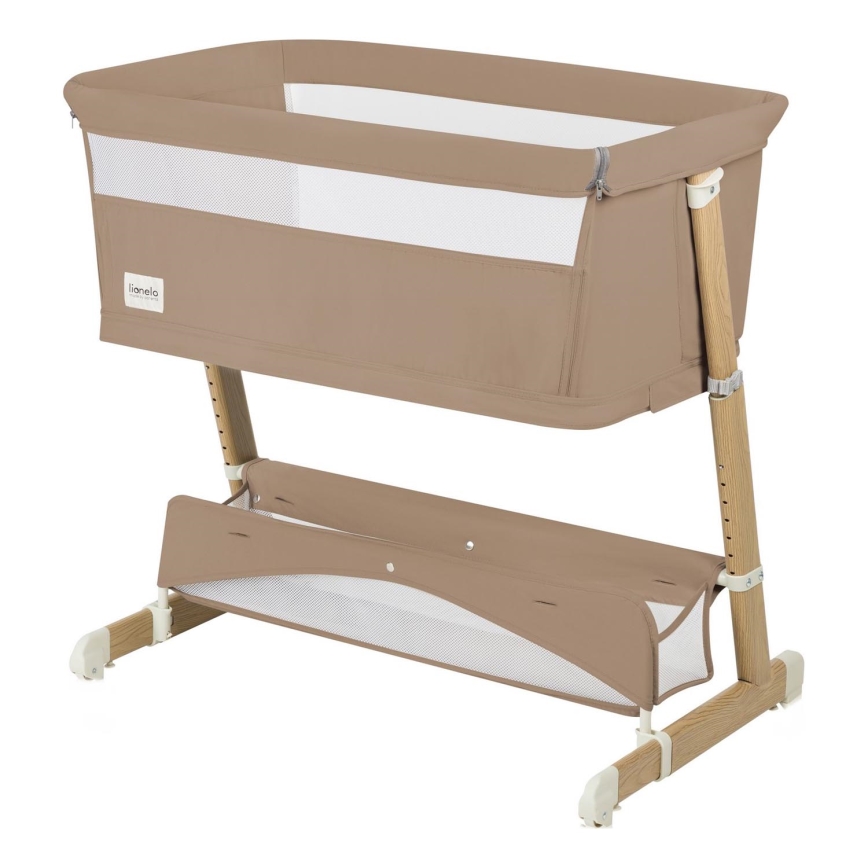 Lionelo - Lettino per bambini 5 in 1 THOMI PLUS Beige Caramello