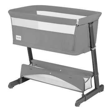 Lionelo - Lettino trasformabile 5 in 1 THOMI PLUS Grigio Cemento