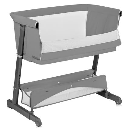 Lionelo - Lettino trasformabile 5 in 1 THOMI PLUS Grigio Cemento