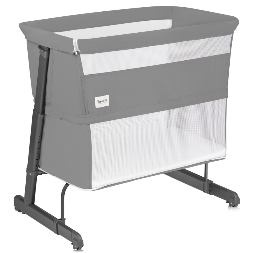 Lionelo - Lettino trasformabile 5 in 1 THOMI PLUS Grigio Cemento