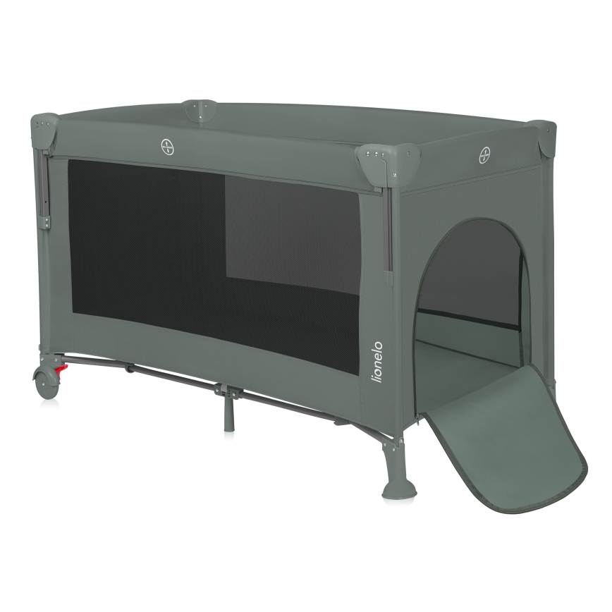 Lionelo - Letto da viaggio 3 in 1 ELLEN Green Sage