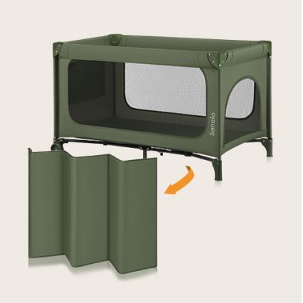 Lionelo - Letto da viaggio JASMIN EASY FOLD Verde Olive