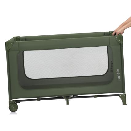 Lionelo - Letto da viaggio JASMIN EASY FOLD Verde Olive