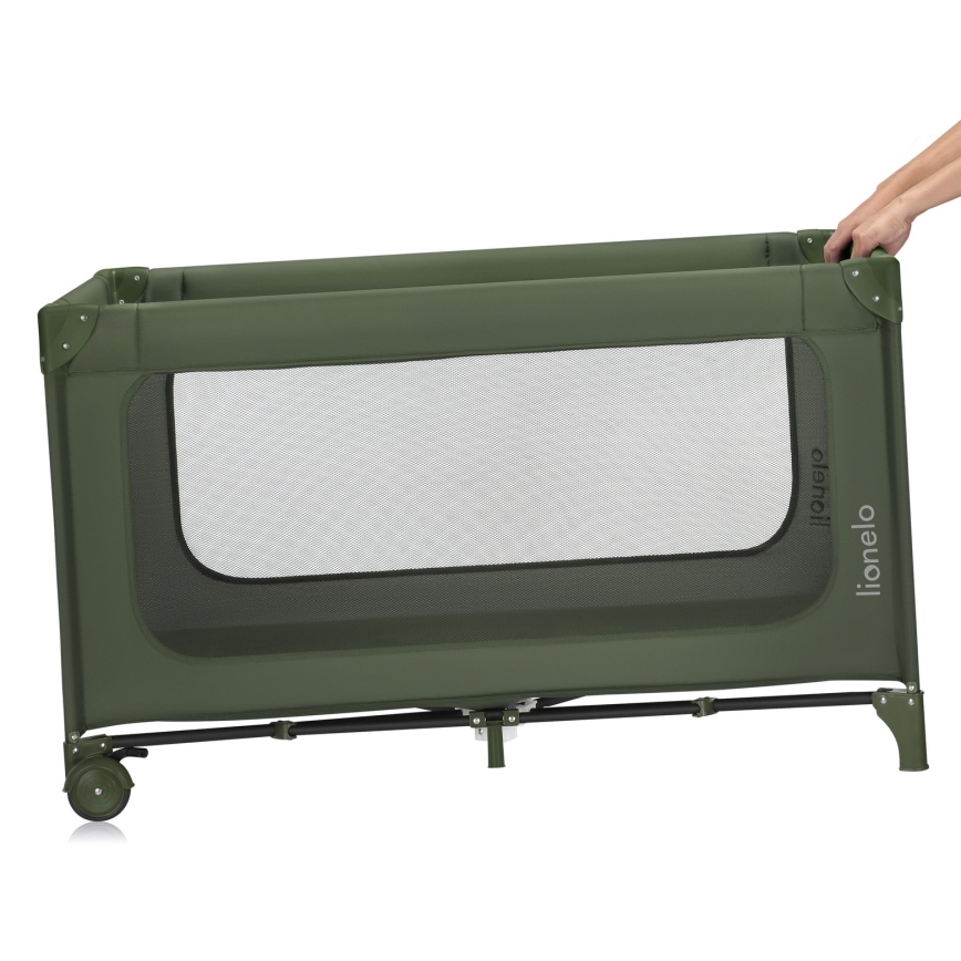 Lionelo - Letto da viaggio JASMIN EASY FOLD Verde Olive