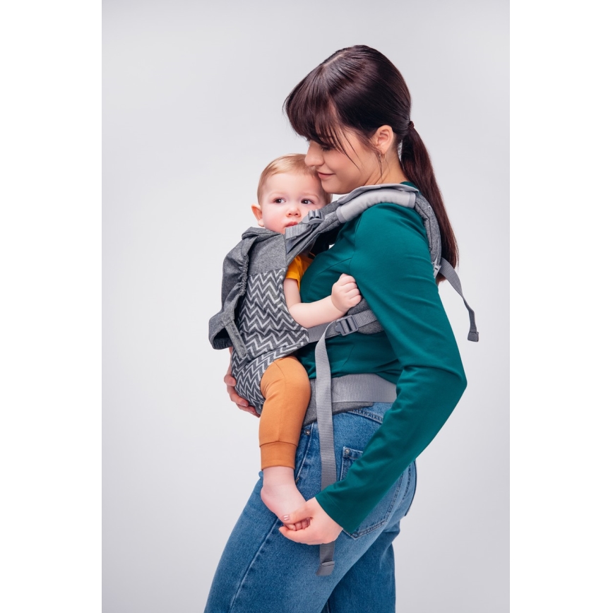 Lionelo - Marsupio per bambini MARGAREET Wave