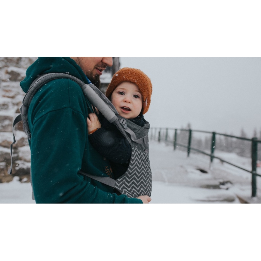 Lionelo - Marsupio porta-bebè MARGAREET Wave