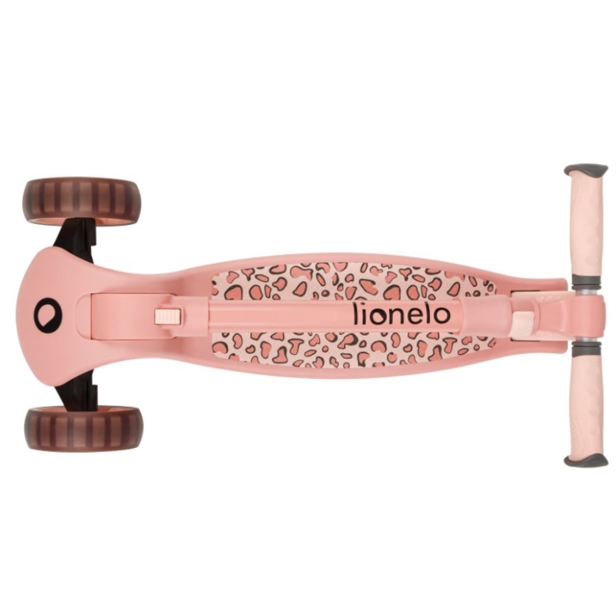 Lionelo - Monopattino 2 in 1 per bambini FRANKY rosa