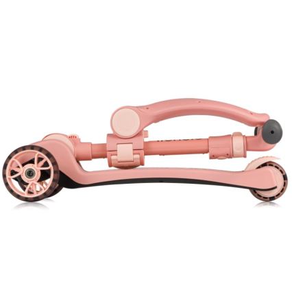 Lionelo - Monopattino 2 in 1 per bambini FRANKY rosa