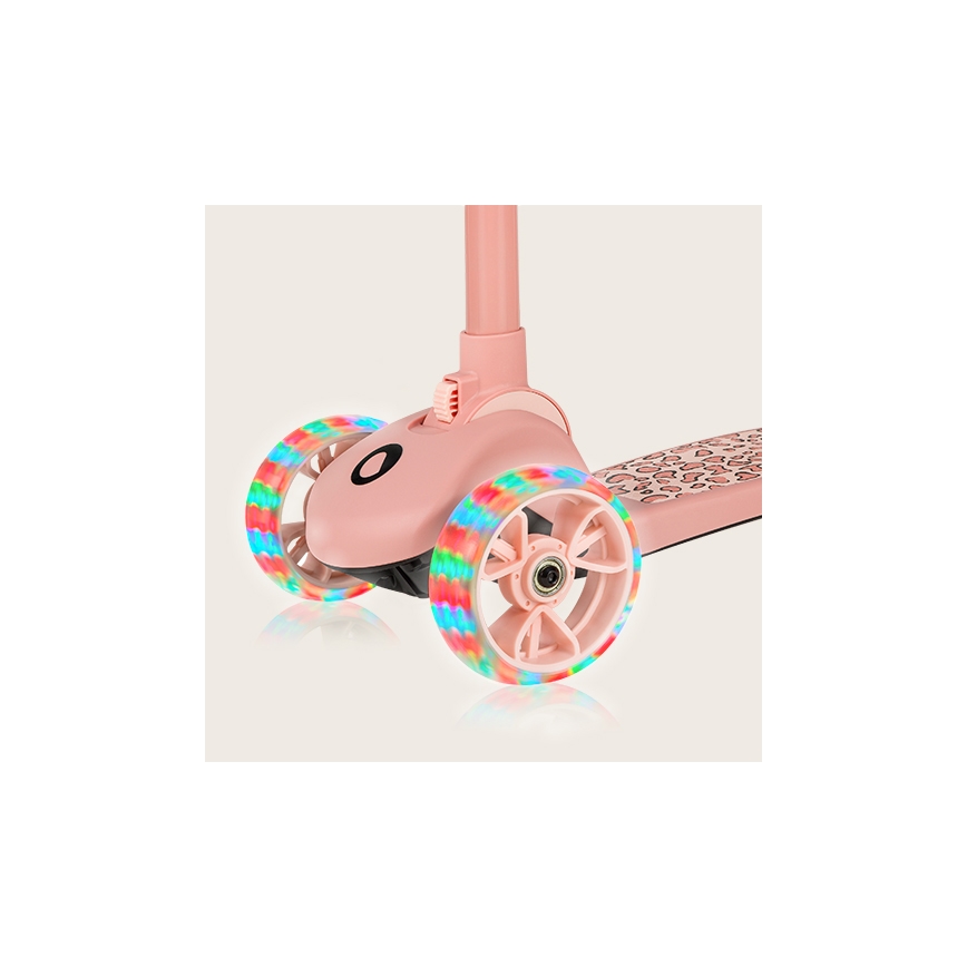 Lionelo - Monopattino 2 in 1 per bambini FRANKY rosa