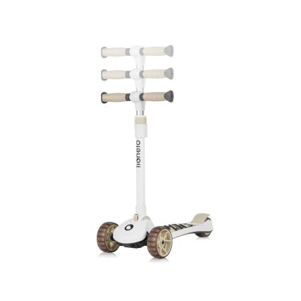Lionelo - Monopattino per bambini 2 in 1 FRANKY bianco/beige