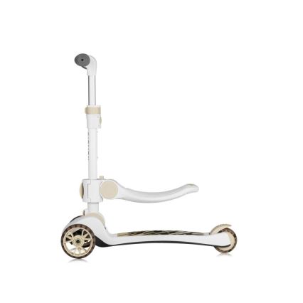 Lionelo - Monopattino per bambini 2 in 1 FRANKY bianco/beige