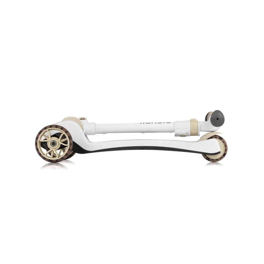 Lionelo - Monopattino per bambini 2 in 1 FRANKY bianco/beige