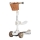Lionelo - Monopattino per bambini 2 in 1 FRANKY bianco/beige