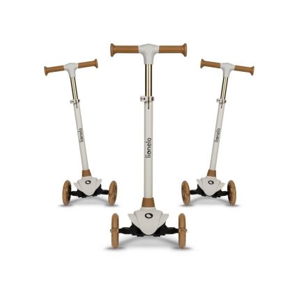 Lionelo - Monopattino per bambini JESSY 3xAA beige