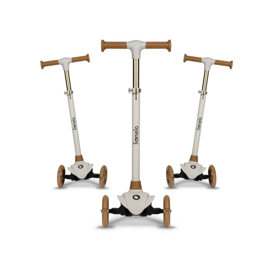 Lionelo - Monopattino per bambini JESSY 3xAA beige