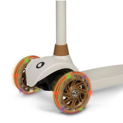 Lionelo - Monopattino per bambini JESSY 3xAA beige