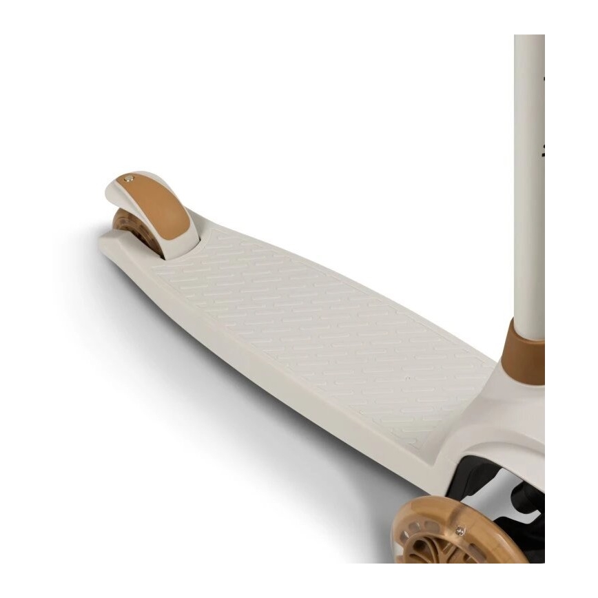 Lionelo - Monopattino per bambini JESSY 3xAA beige