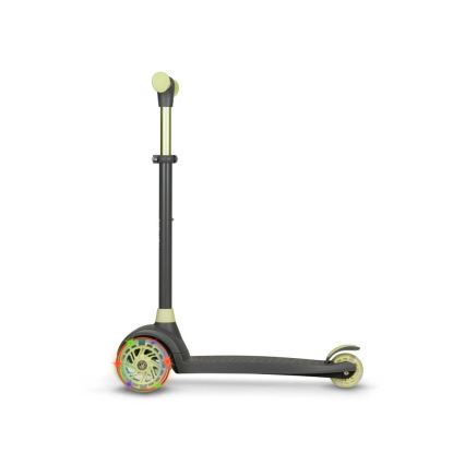 Lionelo - Monopattino per bambini JESSY 3xAA grigio/verde