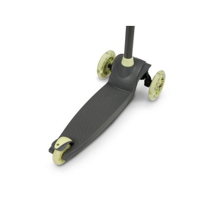 Lionelo - Monopattino per bambini JESSY 3xAA grigio/verde