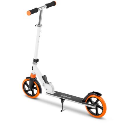 Lionelo - Monopattino per bambini LUCA bianco/arancio