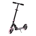 Lionelo - Monopattino per bambini LUCA nero/rosa