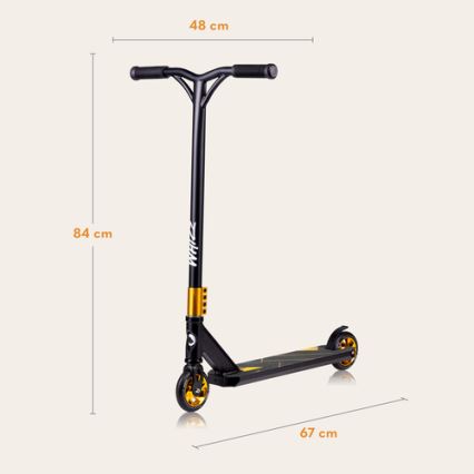 Lionelo - Monopattino per bambini WHIZZ nero