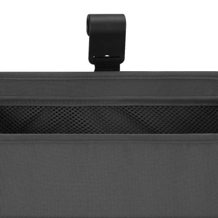 Lionelo - Organizer 3 in 1 per lettino SIDEPOCKET Grigio