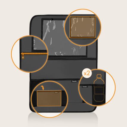 Lionelo - Organizer per auto SEAT ORGANIZER Grigio